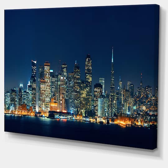 Designart - San Francisco Skyline at Night